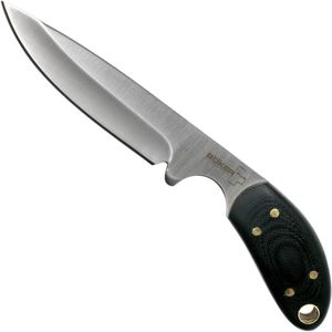 Böker Plus® Pocket Knife - vast zakmes met Kydex-schede & Ulti-Clip - EDC mes met G10 handvat zwart - klein Fulltang outdoor mes met vast lemmet in geschenkdoos