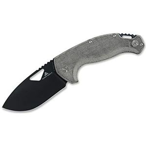Fox Knives El Capitan Micarta zakmes, uniseks, aluminium, grijs, 22,5 cm