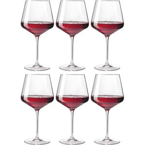 LEONARDO HOME - Wijnglas - Glas - Transparant - Set van 6