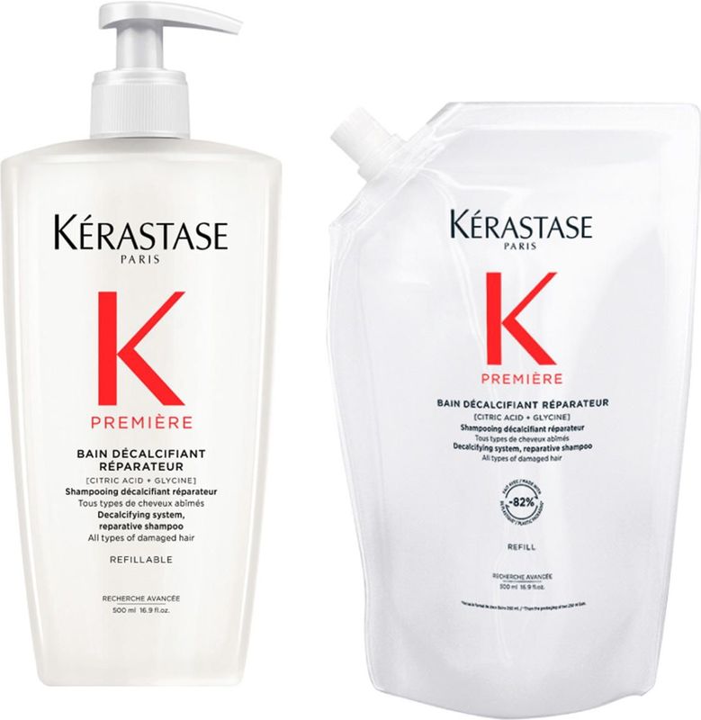 Kérastase - Première Bain Decalcifiant - Shampoo - Navulbare Pompfles