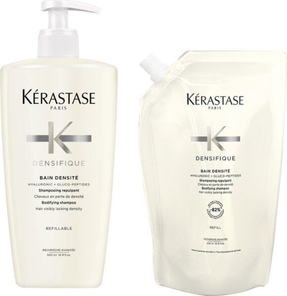 Kérastase - Densifique Shampoo - Navulbare Pompflacon & Navulverpakking