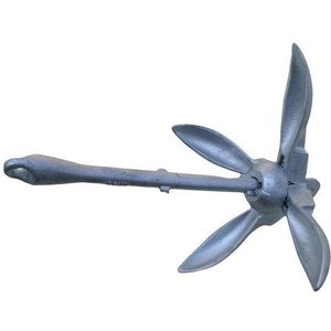 Seilflechter Paraplu Anker - 0.7 kilo - Gegalvaniseerd - Eivormige Kop
