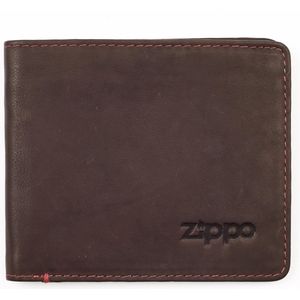 Zippo - Portemonnee - Bruin - Leer - 5 Kaarten - 2 Geldvakken