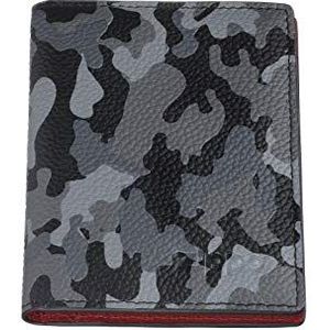 Zippo Leather Credit Card Holder creditcardhouder, 10 centimeter, groen (Green Camouflage)