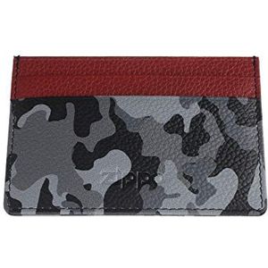 Zippo Creditcardhouder leer 10cm Camouflage Grijs, Grijze Camouflage, 10 cm, creditcardhouder