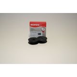 Farbband DIN Doppelspule 13mm 10m Nylon schwarz
