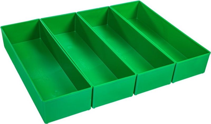 BS Systems 4x Insetbox G3 dunkelgrün - 6000001819