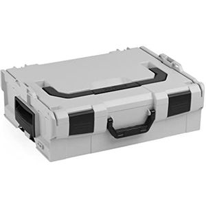Bosch, Sortimo L-BOXX 136, 6000003650, professionele gereedschapskoffer, stapelbaar, kunststof, lichtgrijs/zwart, maat 2