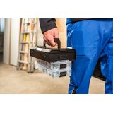 BS Systems - L-BOXX Assortimentskist - Zwart/Antraciet - Polypropyleen - 6 Vakken