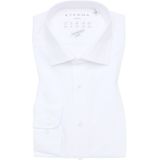 ETERNA - Slim Fit - Overhemd - Wit - Stretch, Strijkvrij, Ademend, Sneldrogend