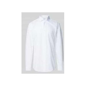 ETERNA - Slim Fit - Overhemd - Wit - Stretch, Strijkvrij, Ademend, Sneldrogend