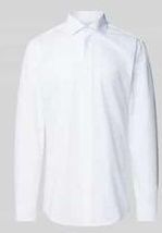 ETERNA - Slim Fit - Overhemd - Wit - Stretch, Strijkvrij, Ademend, Sneldrogend