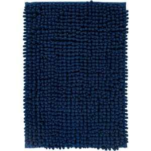 Lalee Fluffy 40 x 60 cm Badmat Blauw