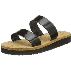 flip*flop Corgi sandalen voor dames, zwart, 36 EU