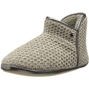 flip*flop Bonnysoft gebreide pantoffels voor dames, staal, 39 EU