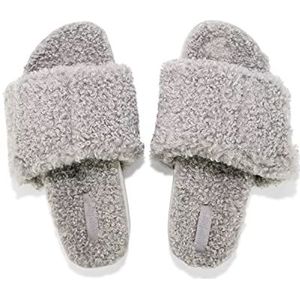 flip*flop Dames Poolcurly Velcro pantoffels, grijs (light grey), 39 EU