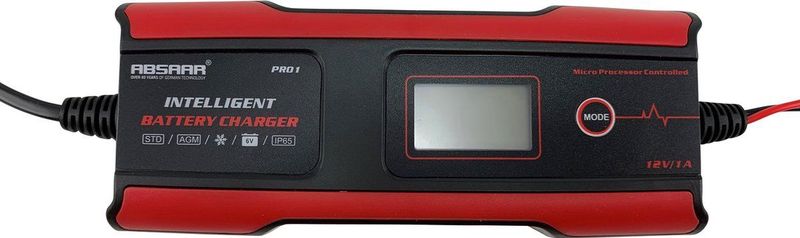 Absaar - Smartlader PRO1.0 - Acculader - 1A - 6/12V