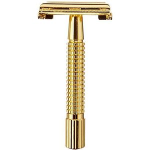 Golddachs Dubbellemmets-scheerapparaat, goud