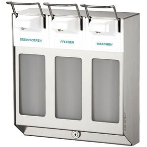 Rij-dispenser, met 3 dispensers à 1000 ml AIR-WOLF