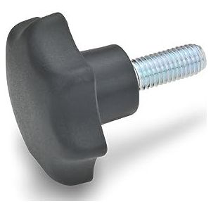 Ganter Normelemente GN 6336.4-ST-50-M10-20 4-ST-50-M10-20 Schroefdraadlengte L1:20 mm, 10 stuks