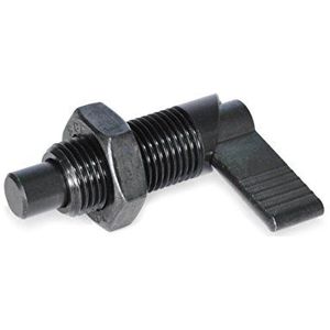 Ganter Normelemente GN 612-5-M10-AK 612-5-M10-AK-vergrendeling, gebruineerd, schroefdraad d2: M10