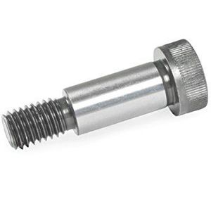 Ganter Normelemente | Passschroeven met band - ISO 7379-16-M12-25 | opnamediameter 16 mm | staal | 5 stuks