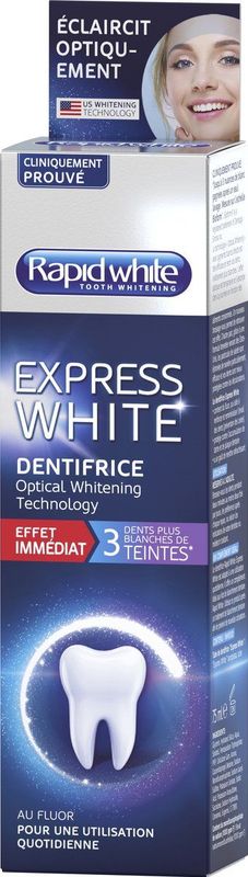 Rapid White Whitening Tandpasta Express White 75 ml - Whitening