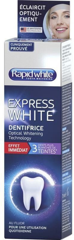 Rapid White - Tandpasta - 6x 75 ml - Express White