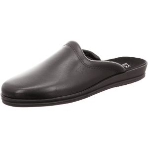 Rohde - Lekeberg Pantoffels - Zwart - Leer - Antislip Zool