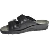Rohde - Soltau-40 - Slipper - Zwart - Leer