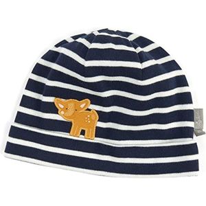 Sigikid Muts baret voor baby's, Blauw Wit, 38