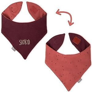 Sigikid Omkeerbare halsdoek voor babymeisjes, herfst, bos, rood, eenheidsmaat, rood, Eén maat