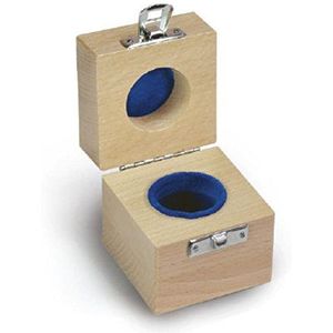 Kern 317-090-100 houten etui voor afzonderlijke gewichten, 1 stuk