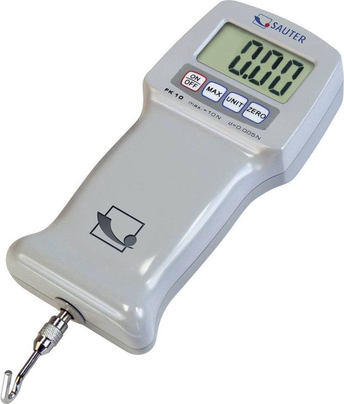 Sauter FK 1K Krachtmeter 1000 N (max.) Fabrieksstandaard (zonder certificaat)