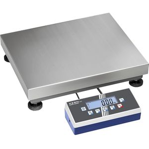KERN Industriële weegschaal, met flipflop afleeseenheid, weegbereik tot 35 kg, afleesbaarheid 5 / 10 g, weegplaat 300 x 300 mm
