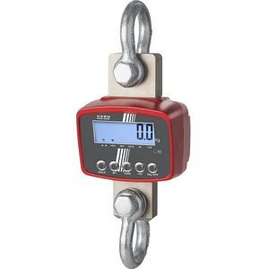 KERN Kraanweegschaal, hoge resolutie, weegbereik tot 12000 kg, afleesbaarheid 1000 / 2000 / 5000 g
