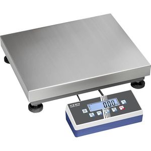 KERN Platformweegschaal, weegschaal met dubbel bereik, ijkbaar, weegbereik tot 15 kg, afleesbaarheid 2 / 5 g, weegplaat 400 x 300 mm