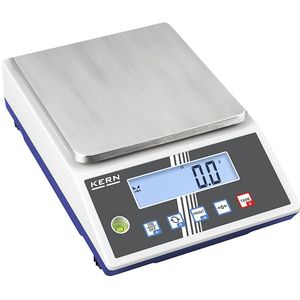 KERN - IoT-Line - Laboratoriumweegschaal - Rond Weegplateau - Roestvast Staal - Kunststof