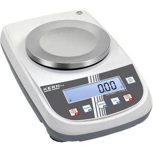 Kern PLJ 6200-2A Precisie weegschaal Weegbereik (max.) 6.2 kg Resolutie 0.01 g werkt op het lichtnet, werkt op een accu Zilver