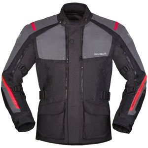 Modeka - Varus - Jas - Zwart Donkergrijs - CE Klasse AA - 600 D Polyester