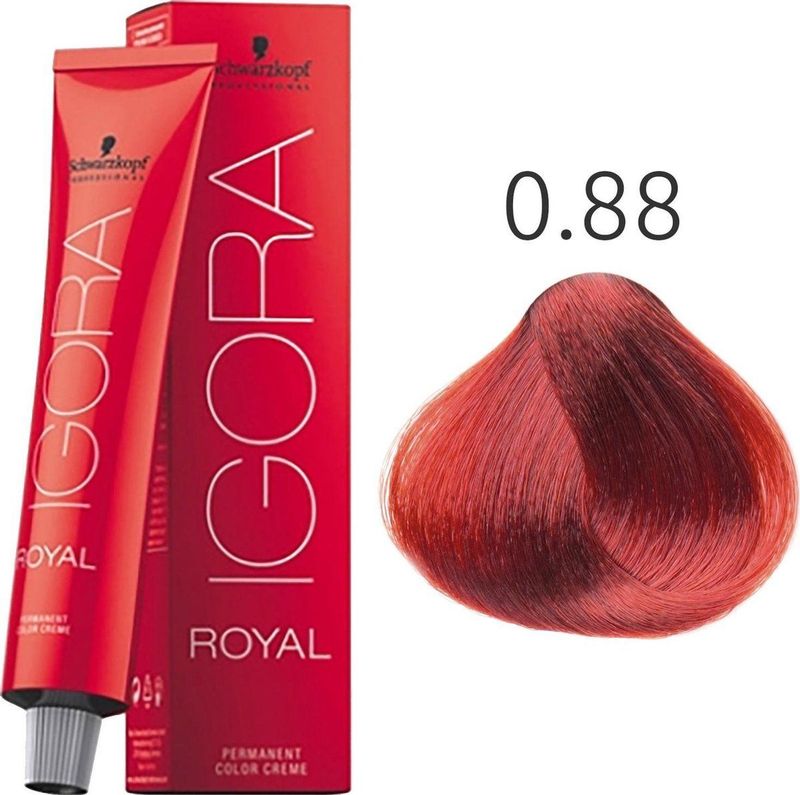 Schwarzkopf - Igora Royal - Haarverf - 0-88 Red Concentrate - Permanent