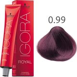 Schwarzkopf - Igora Royal - Haarverf - Violet Concentrate - 100% Grijsdekking
