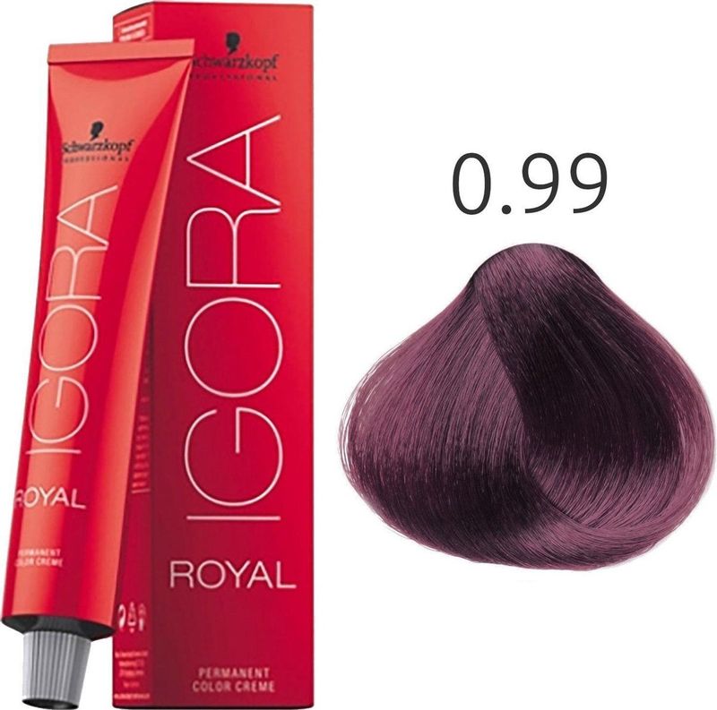 Schwarzkopf - Igora Royal - Haarverf - Violet Concentrate - 100% Grijsdekking
