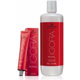Schwarzkopf - Igora Royal - Haarverf - 4-63 - Permanent - Kleurcrème