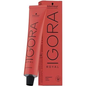 Schwarzkopf Professional IGORA ROYAL Permanent Color Creme 7-77 Medium Blond Koper Extra Tube 60 ml