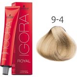 Schwarzkopf - Igora Royal - Haarverf - 9-4 - Permanente Kleur - 100% Grijsdekking