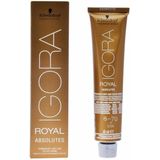 Schwarzkopf - Igora Royal Absolutes Haarverf - Donkerblond Koper - 100% Dekking