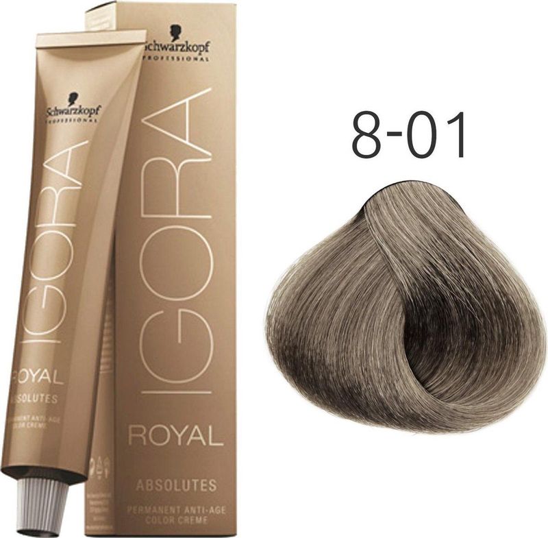 Schwarzkopf - Igora Royal Absolutes Color Cream - 60ml - Haarkleuring