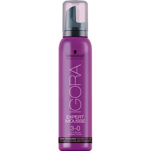 Semi-Permanente Kleur Igora Expert Schwarzkopf Igora Expert 3-0 Mousse (100 ml)