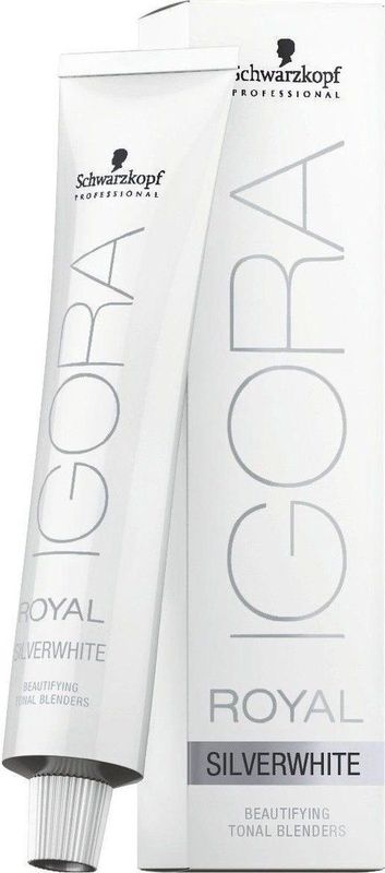Schwarzkopf - Igora Royal Absolutes - Haarkleuring - Silverwhite - Kleurresultaat